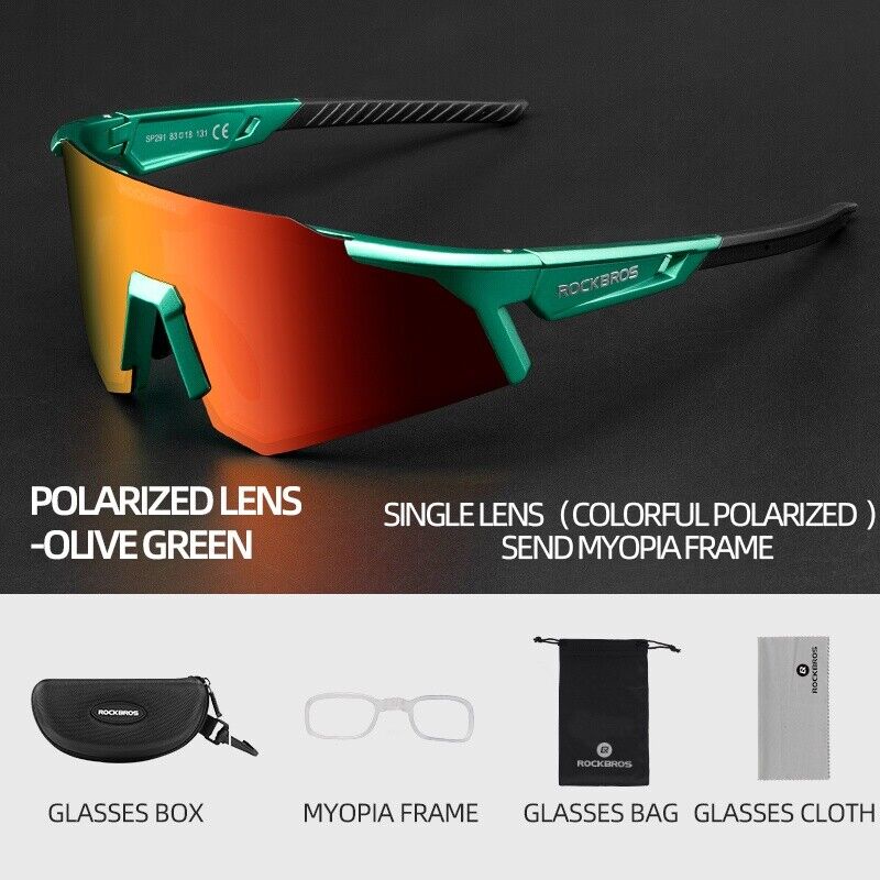 Fahrradbrille Polarisierte Sportbrille UV400 ae903416c913