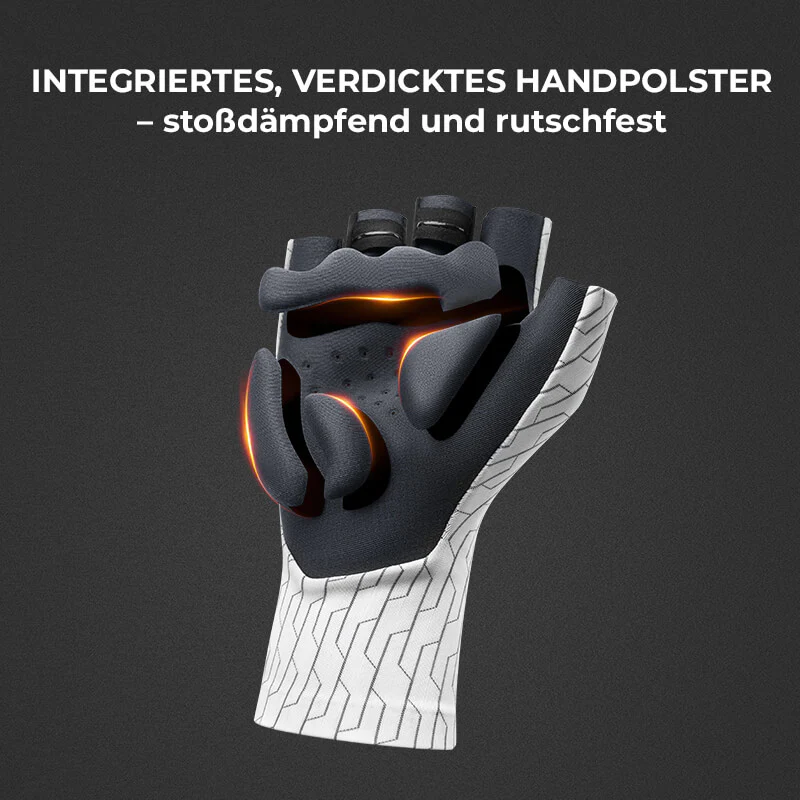 Halbfinger Fahrradhandschuhe Atmungsaktiv Stoßdämp 822570d06d93
