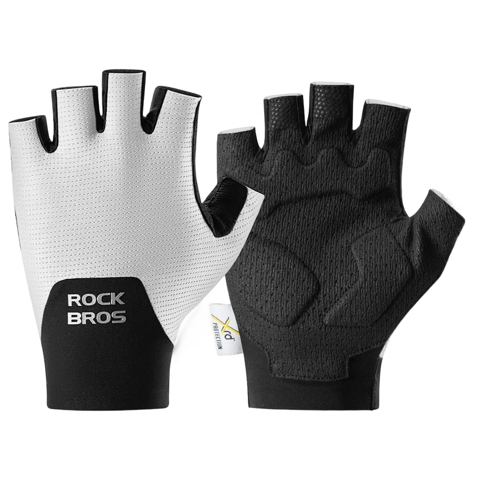 Halbfinger Fahrradhandschuhe mit PORON XRD Polster 322d78d29722