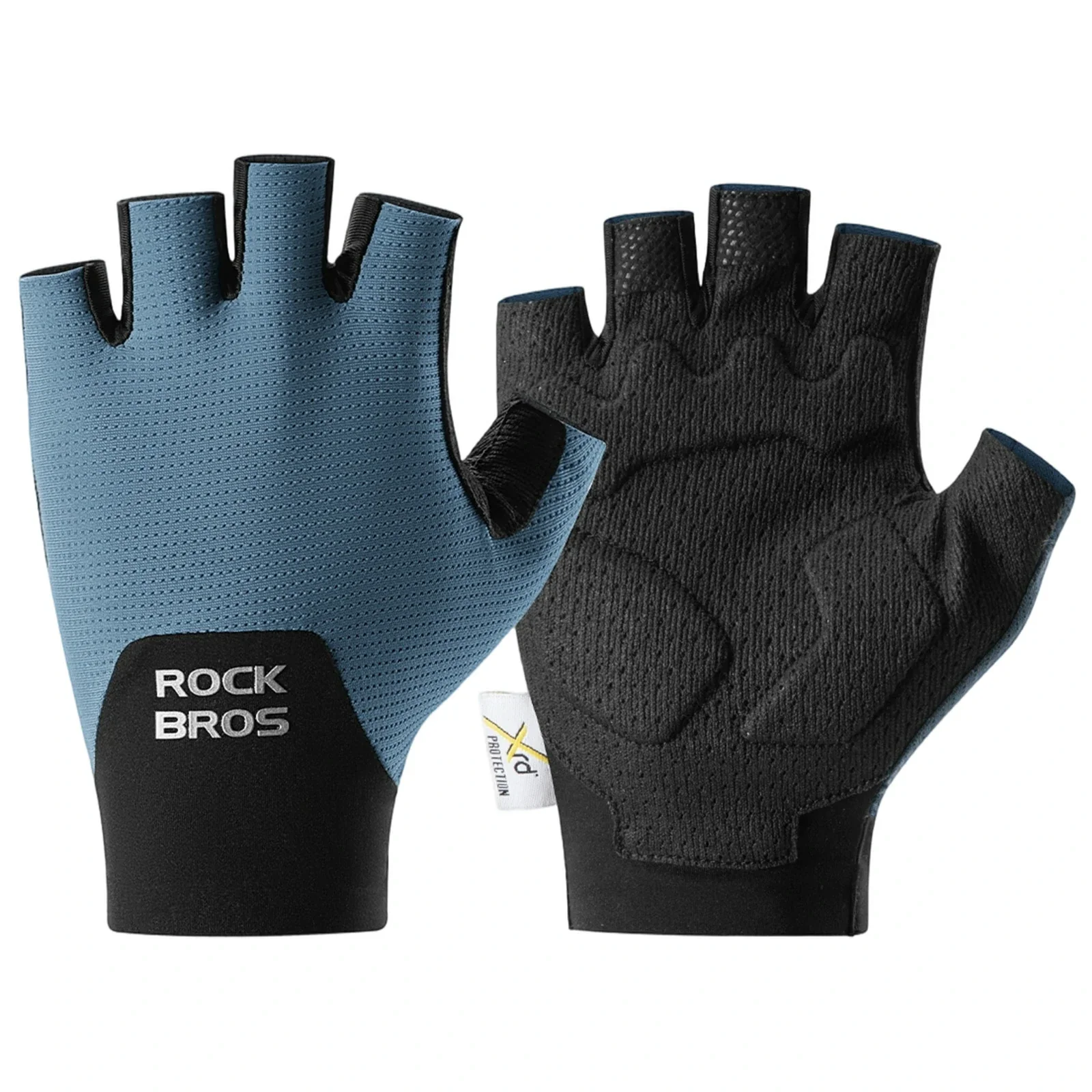Halbfinger Fahrradhandschuhe mit PORON XRD Polster d5d5bc6d412c