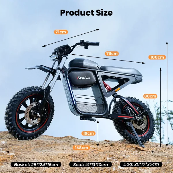 Iscooter DX5MAX Elektromos Robogo 02