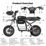 Iscooter DX5MAX Elektromos Robogo 15