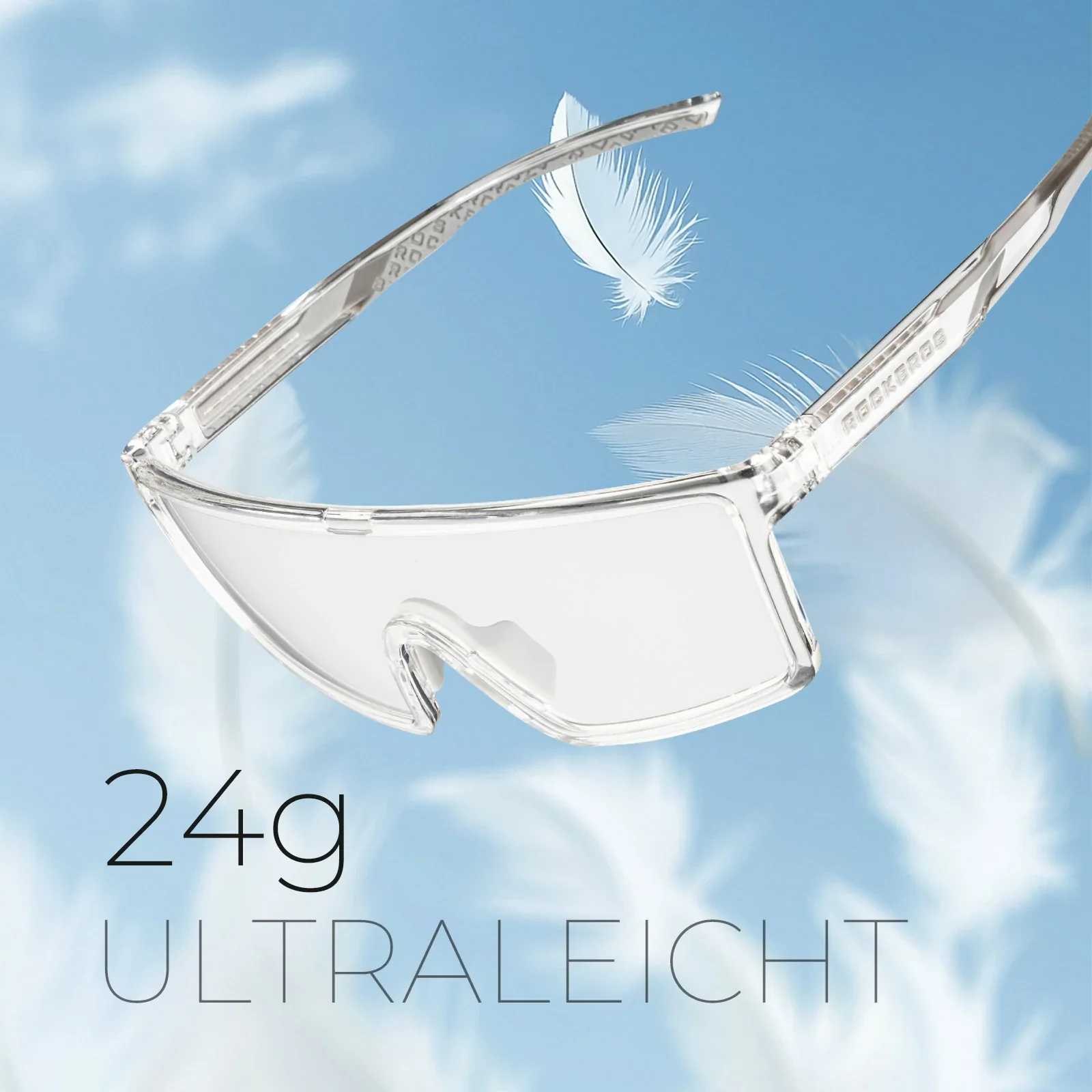 Photochromatisch Fahrradbrille  UV400 mit TR90 Rah 4cdceaa2f542