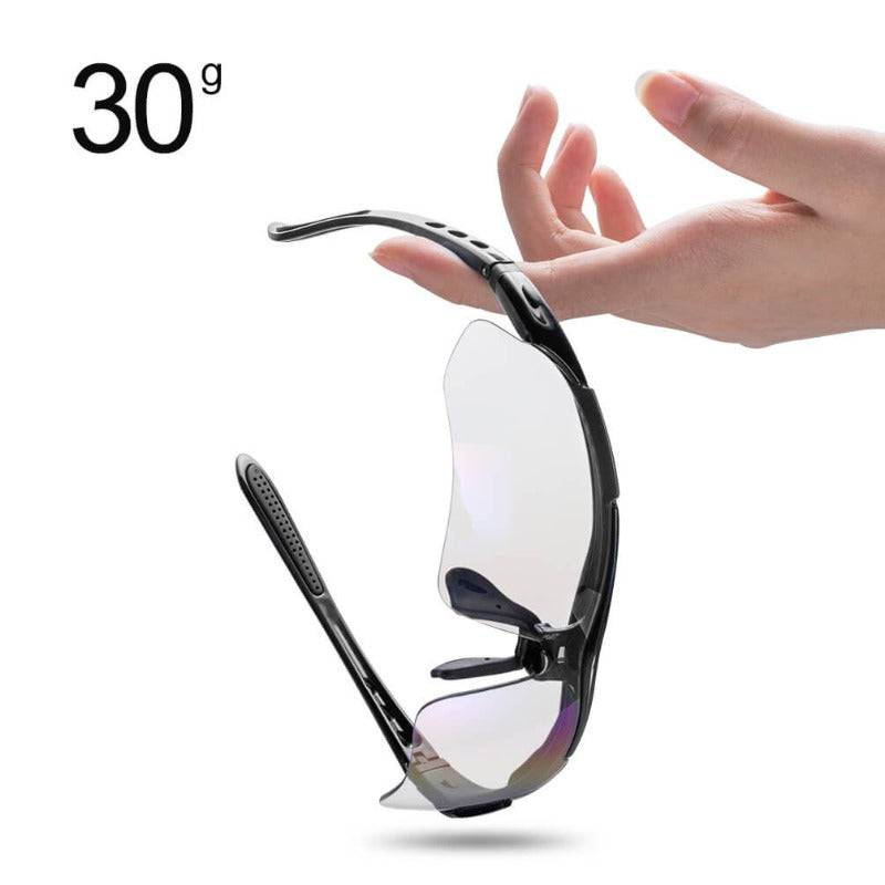 Polarisierte Fahrradbrille mit 5 Wechselgläsern c5568199fa6d