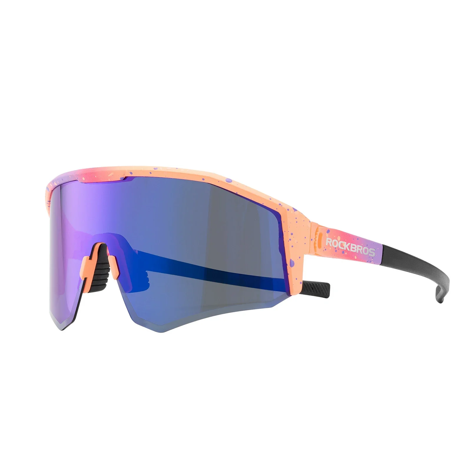 Polarisierte Fahrradbrille mit Verstellbaren Bügel a45de4bb72de