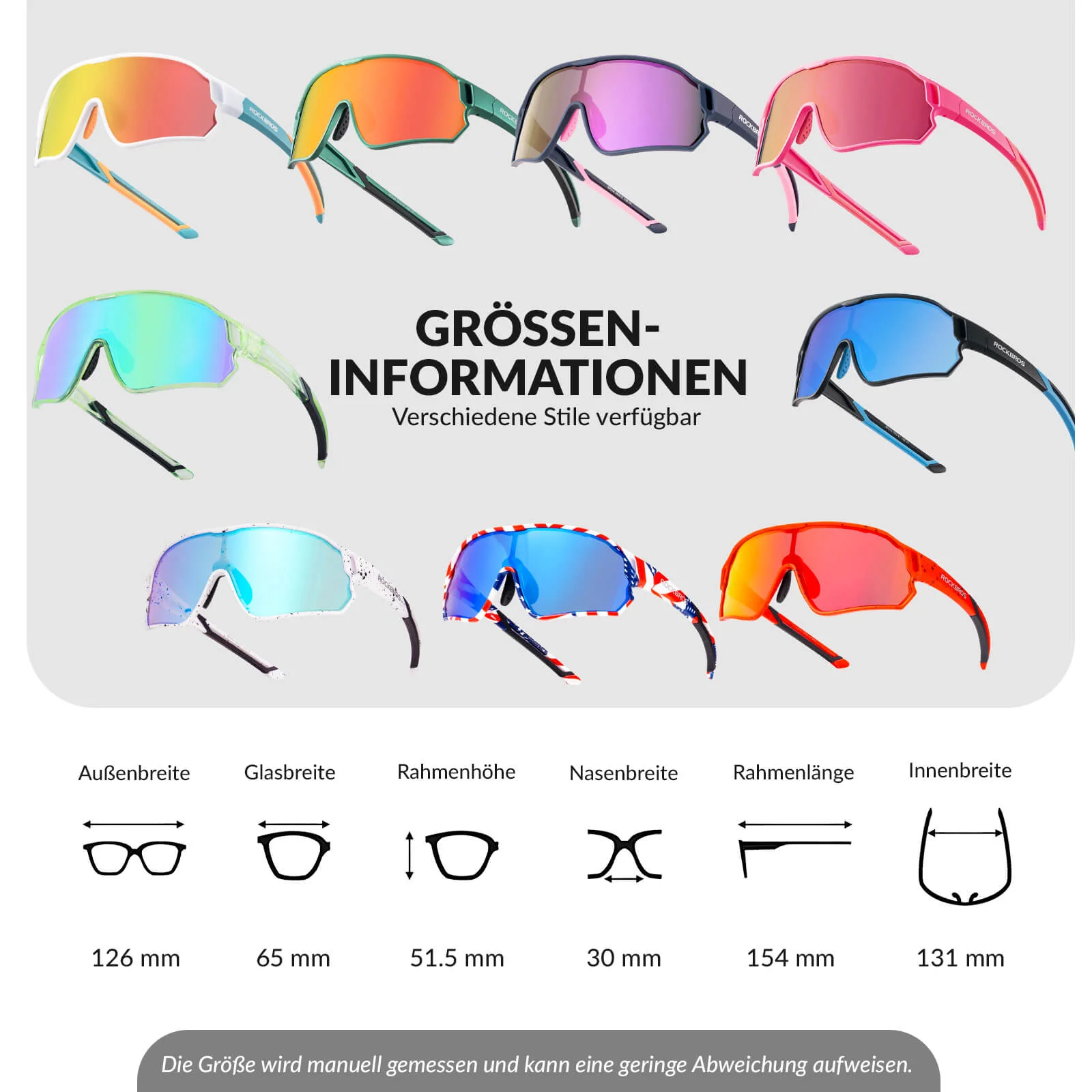 Polarisierte Kinder Fahrradbrille mit UV400 Schutz 317de76fa590