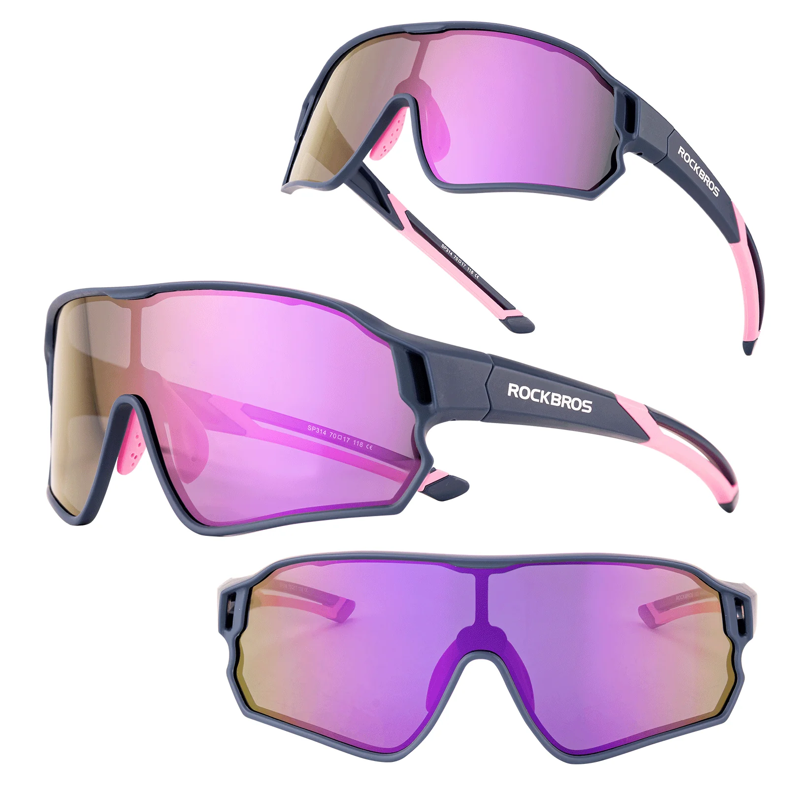 Polarisierte Kinder Fahrradbrille mit UV400 Schutz bdc501927ec5
