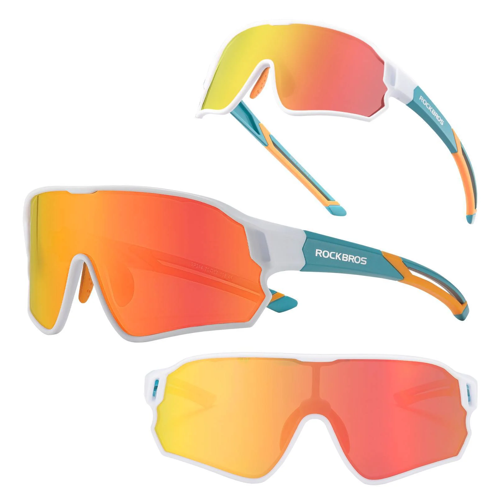 Polarisierte Kinder Fahrradbrille mit UV400 Schutz db9fab6be89d
