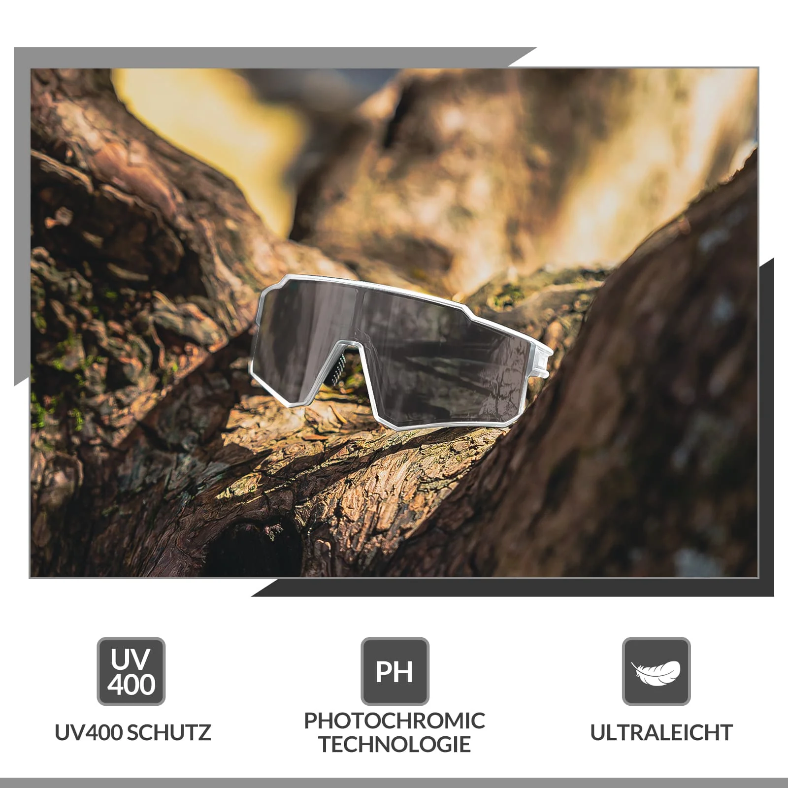 Polarisierte Sport Sonnenbrille für den Outdoorspo b642e3d310be