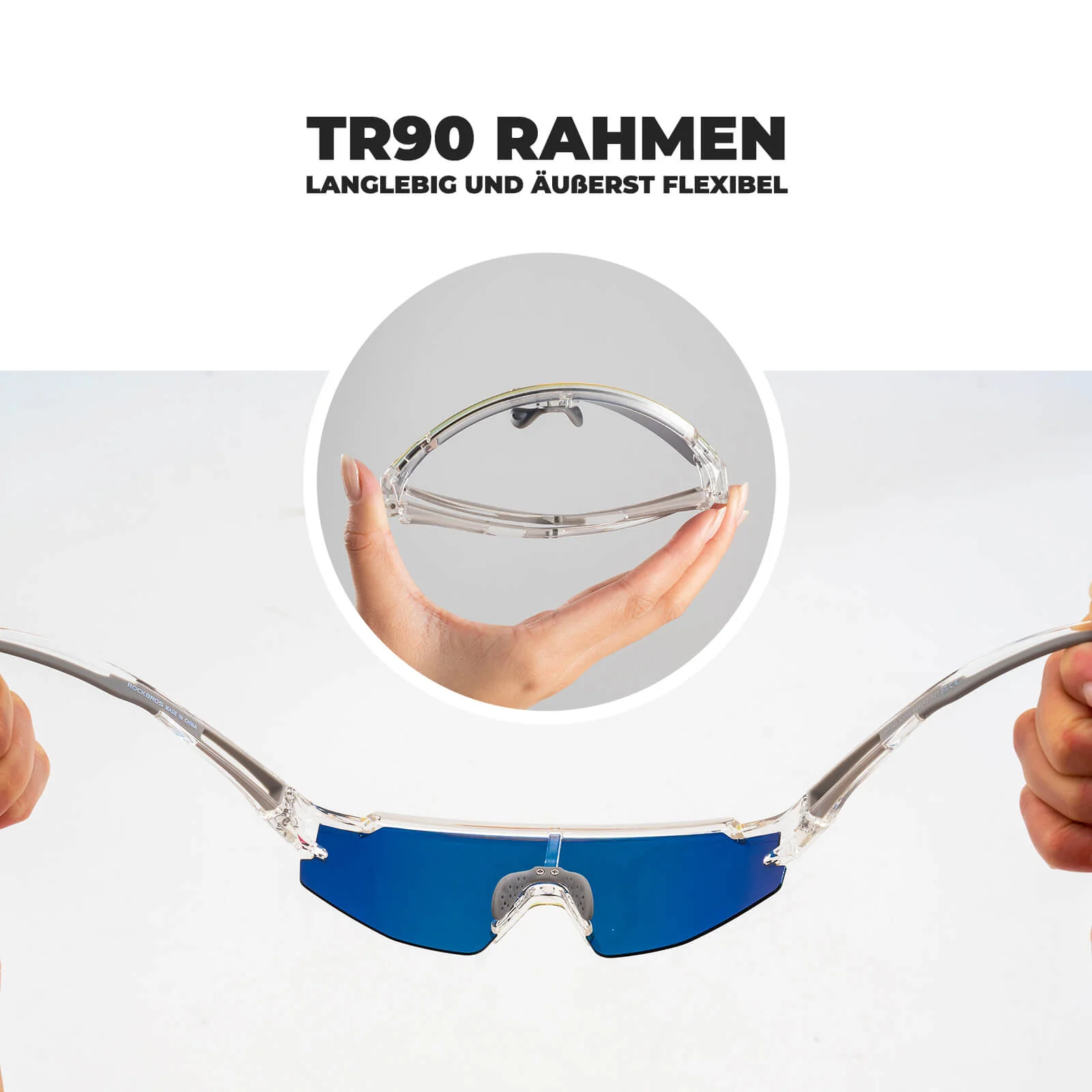 Polarisierte Sport  und Fahrradbrille für Kinder 1ba417ce3586
