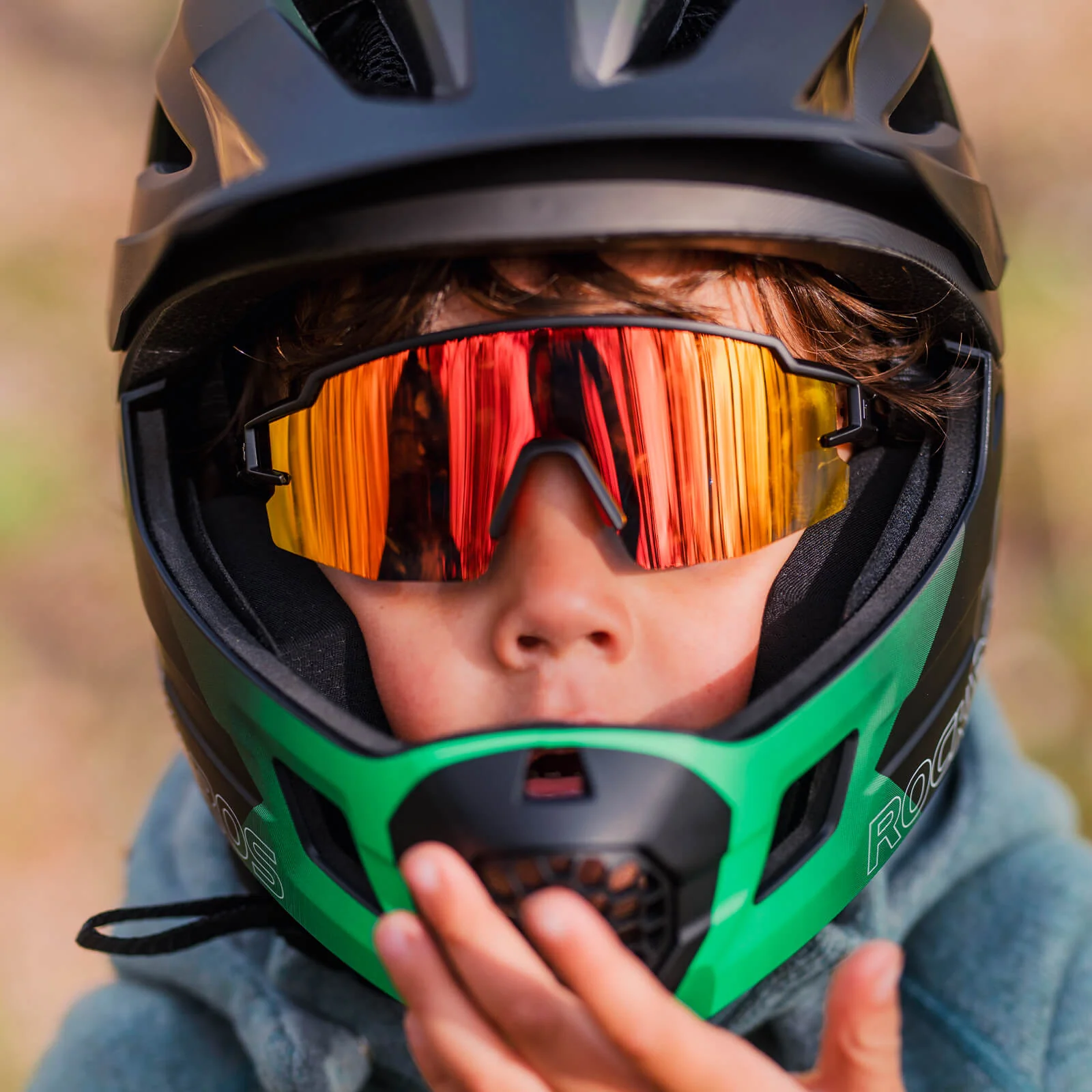 Polarisierte Sport  und Fahrradbrille für Kinder 96821e97ea3c