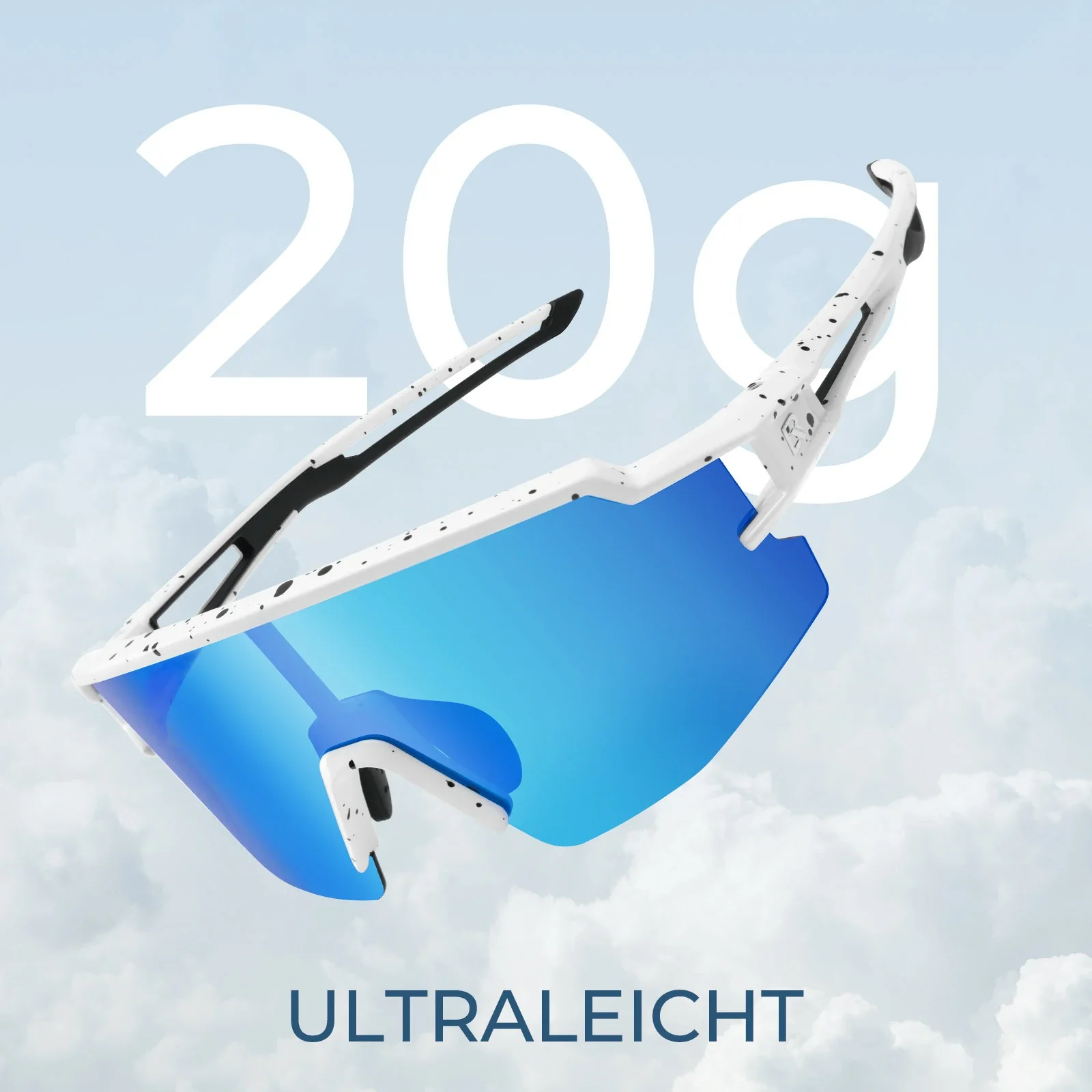 Polarisierte Sport  und Fahrradbrille für Kinder b9c574ff9088