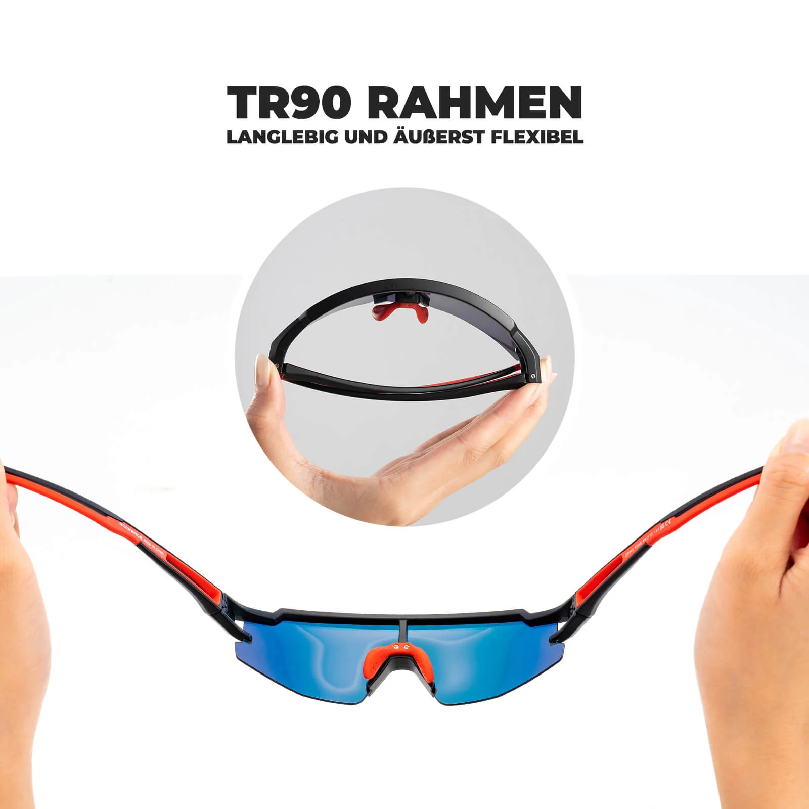 Polarisierte Sport  und Fahrradbrille für Kinder d064513f17b0