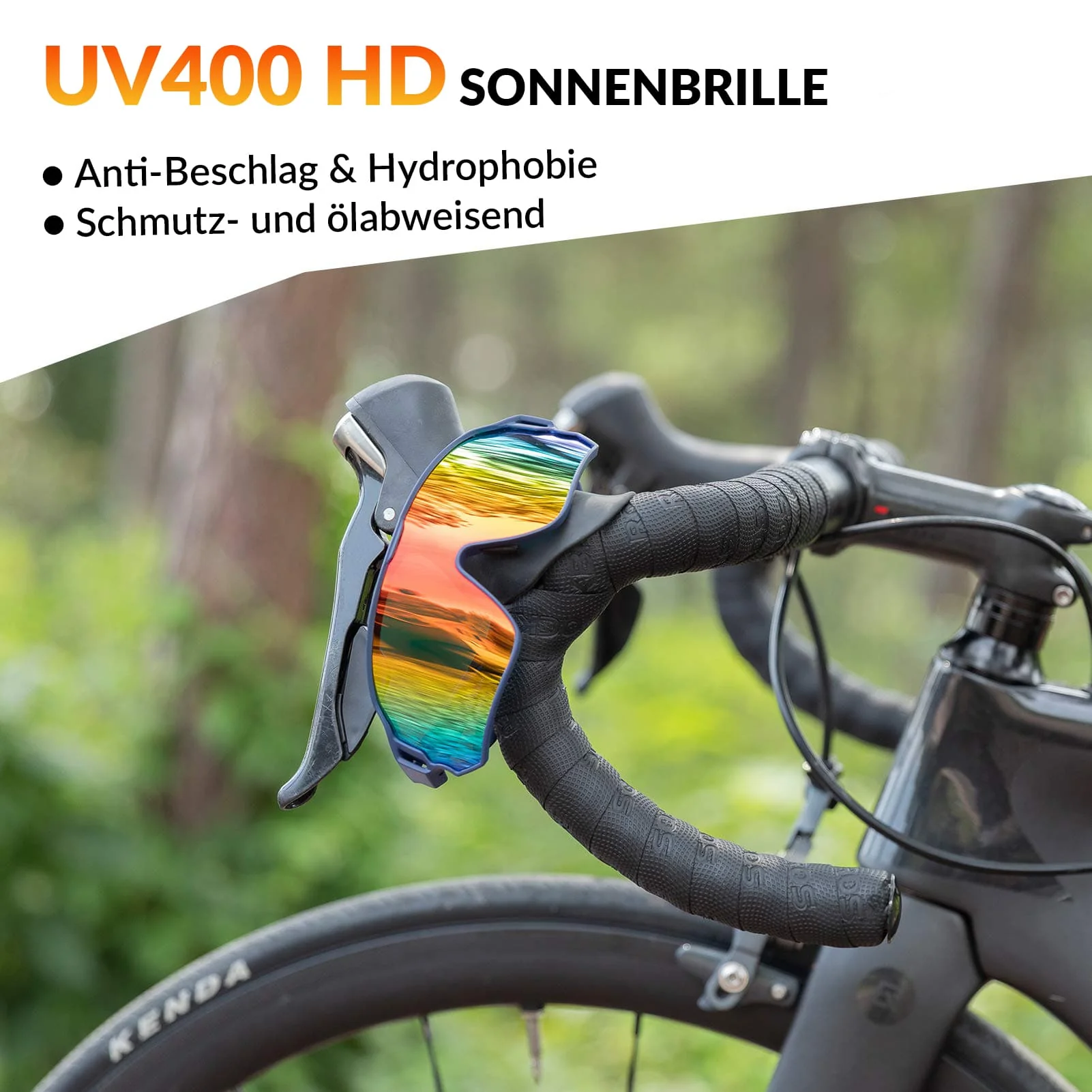 Polarisierte Sportbrille für Radfahrer  UV Schutz  0892879decaa