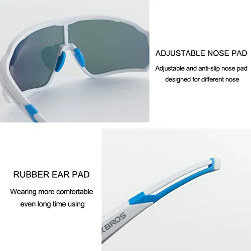 Polarisierte Sportbrille für Radfahrer  UV Schutz  69e7d4e1664e