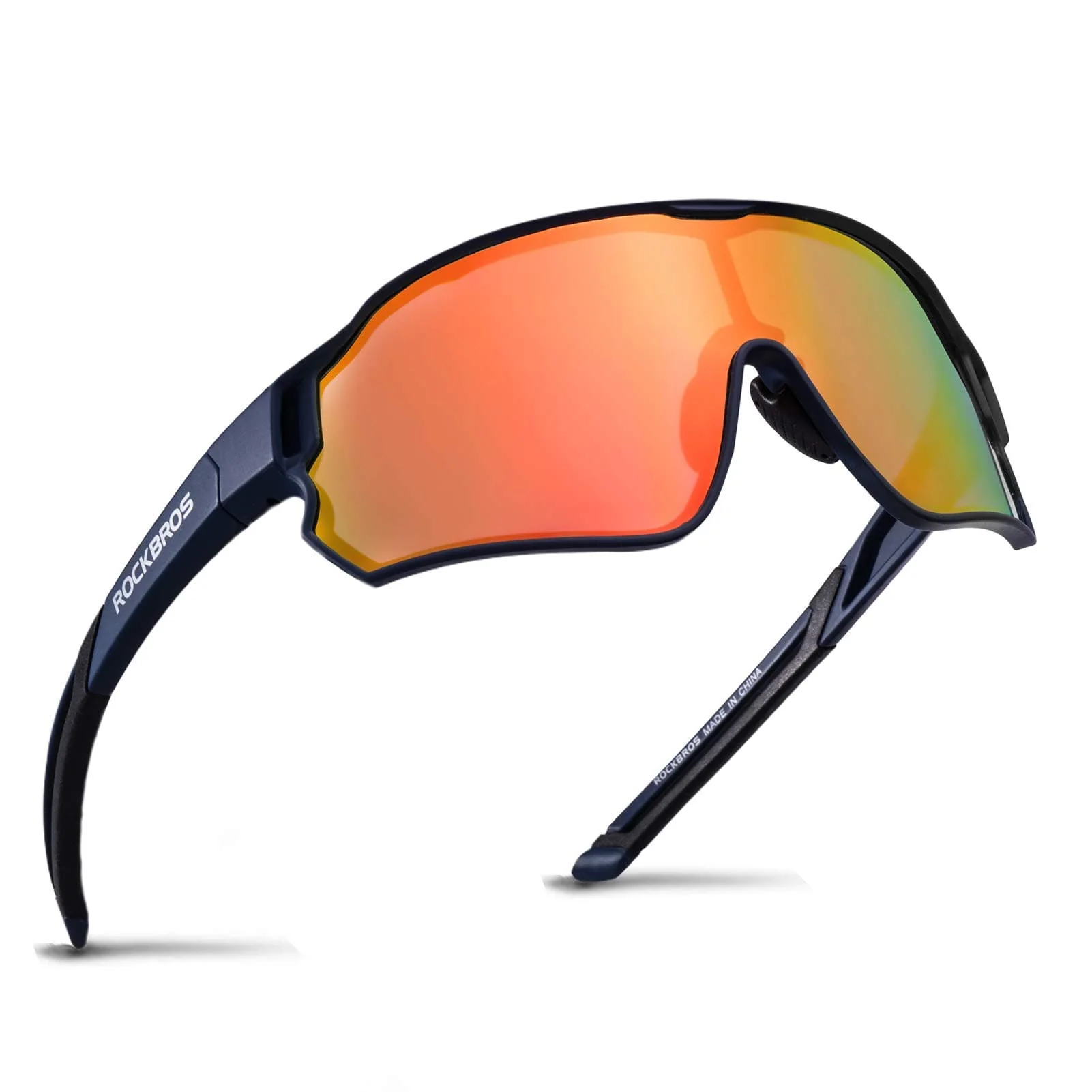 Polarisierte Sportbrille für Radfahrer  UV Schutz  c4ad4cd9d57c