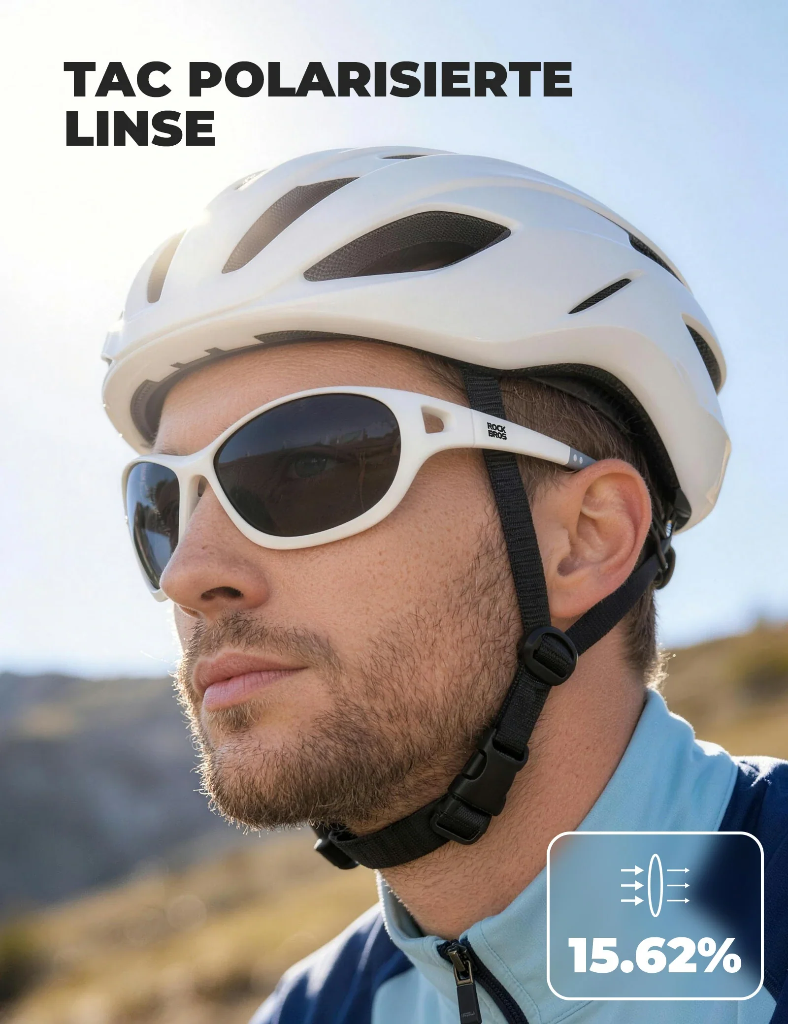Polarisierte Sportsonnenbrille SP394 Ultralight    3b8db5020042