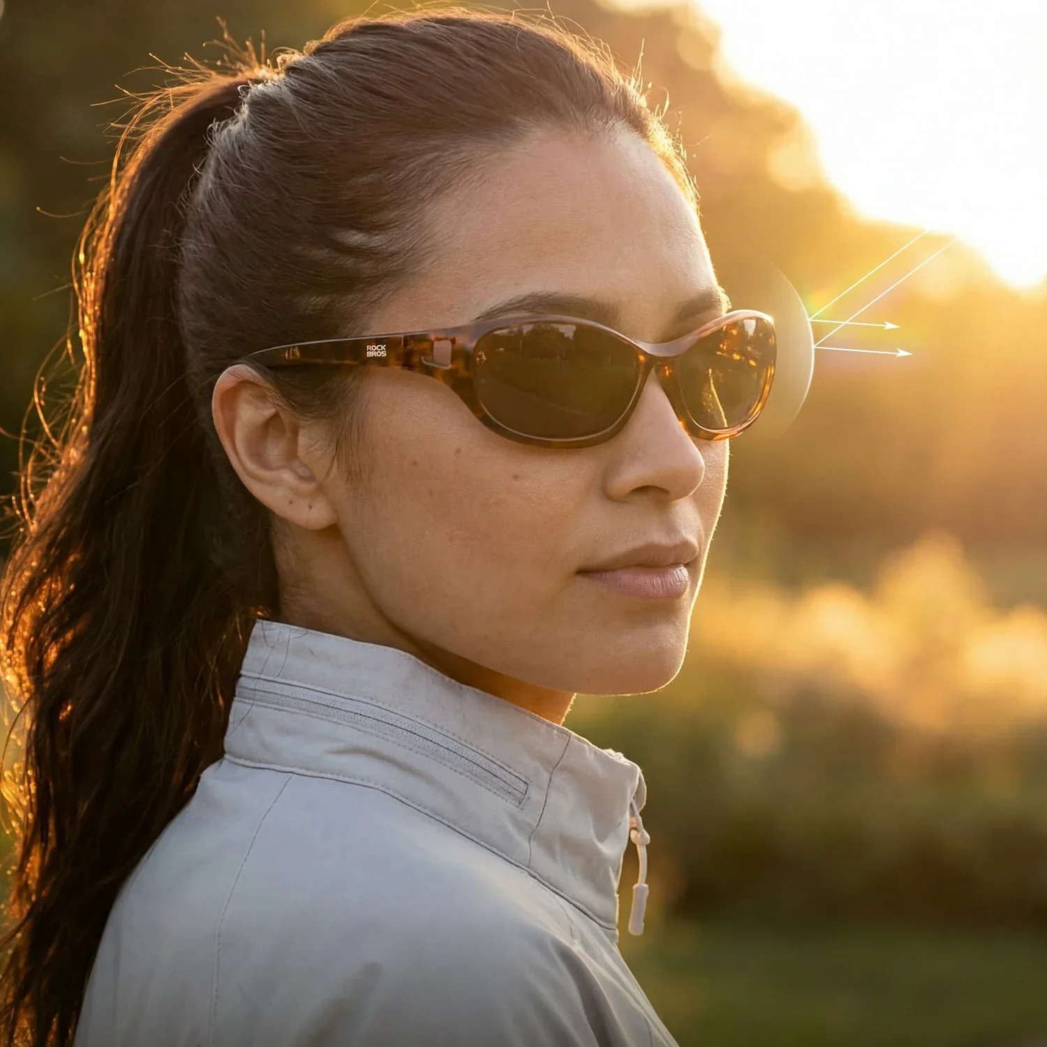 Polarisierte Sportsonnenbrille SP394 Ultralight    59b7e36eca2e
