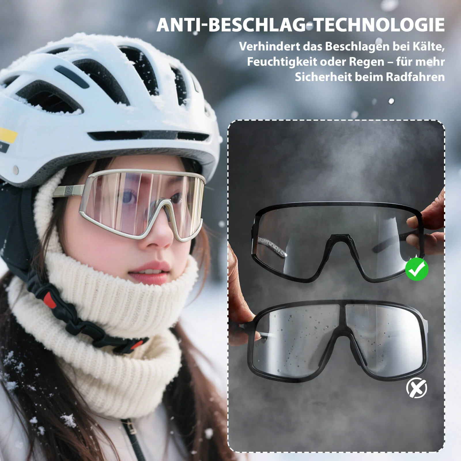 Polarisierte Ultraleichte Fahrradbrille in 4 Farbe ec47b4138c4c