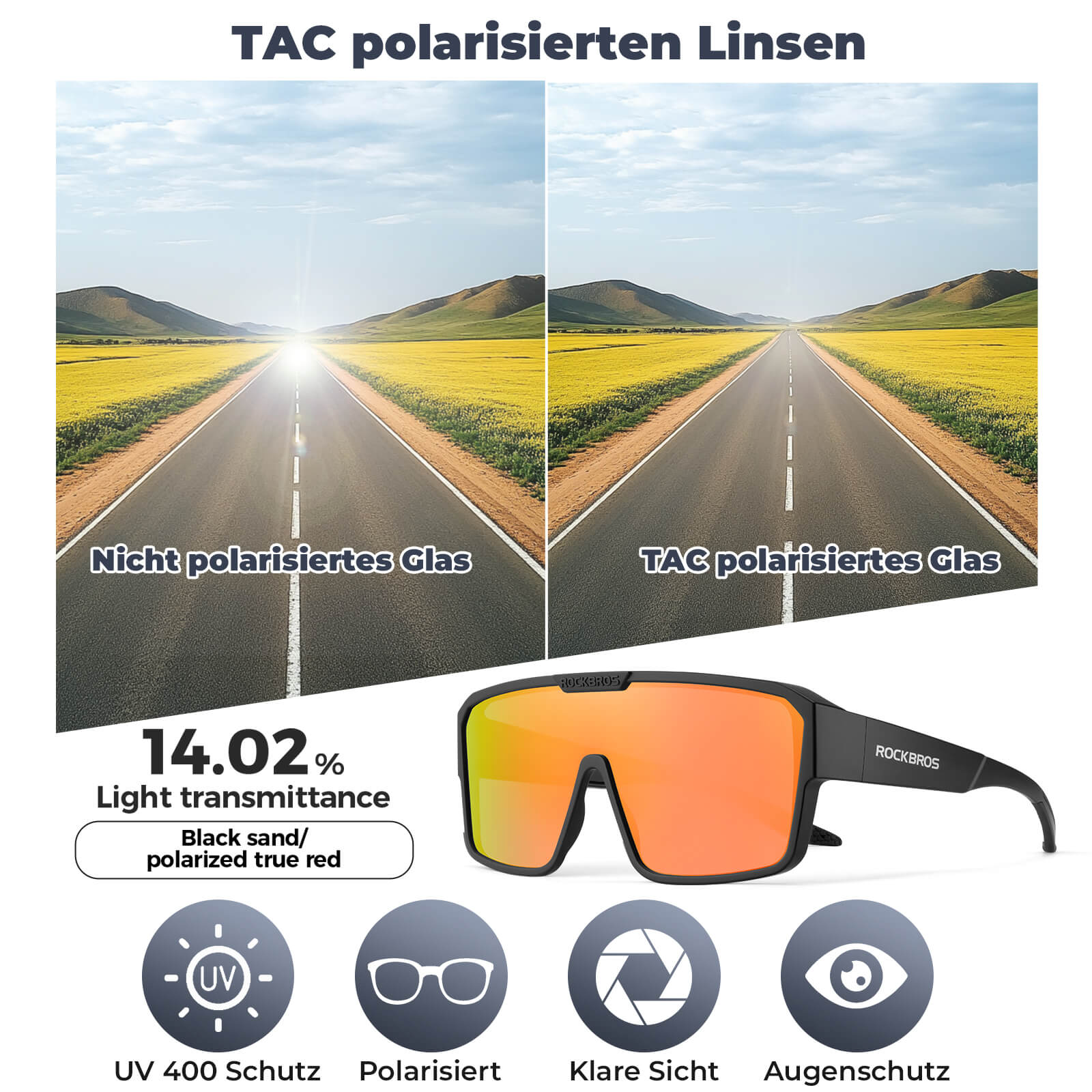 Polarisierte Überbrille für MTB und Rennrad 1cdaf5ed85a5