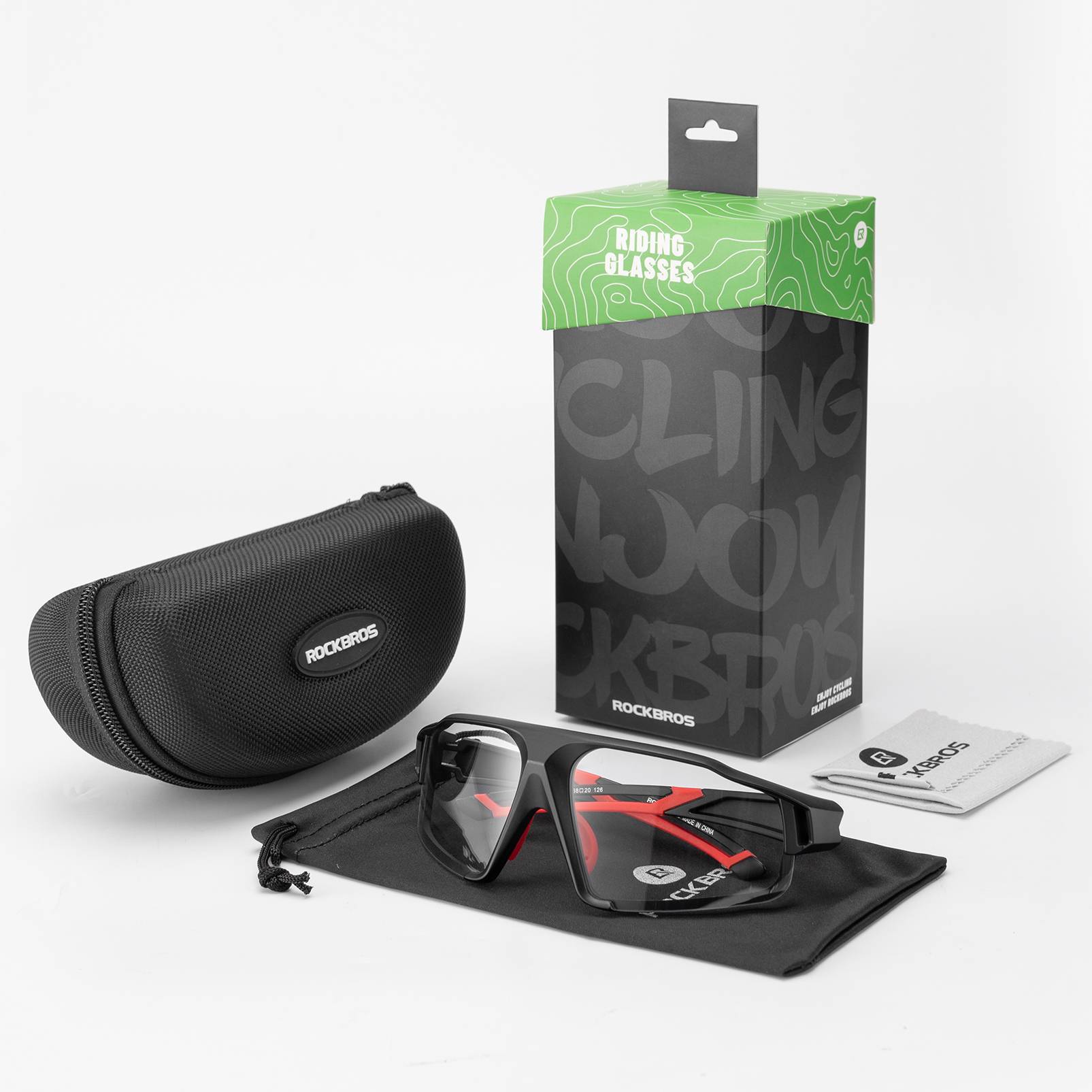 ROCKBROS Photochrome Sonnenbrille für Outdoor Akti 23cee156ab0d