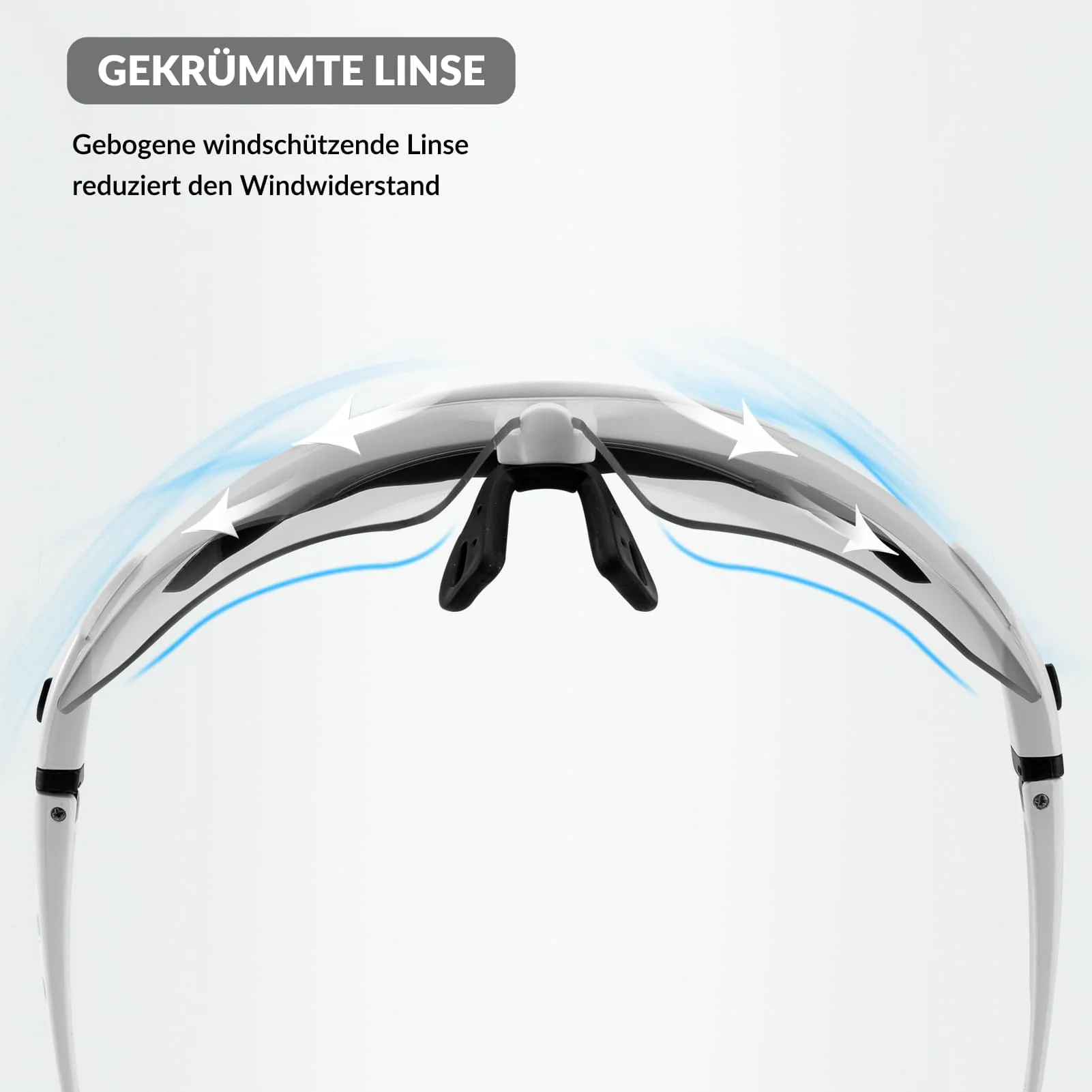 ROCKBROS Photochromic Sportbrillen Mit Austauschba a713db2f43b4