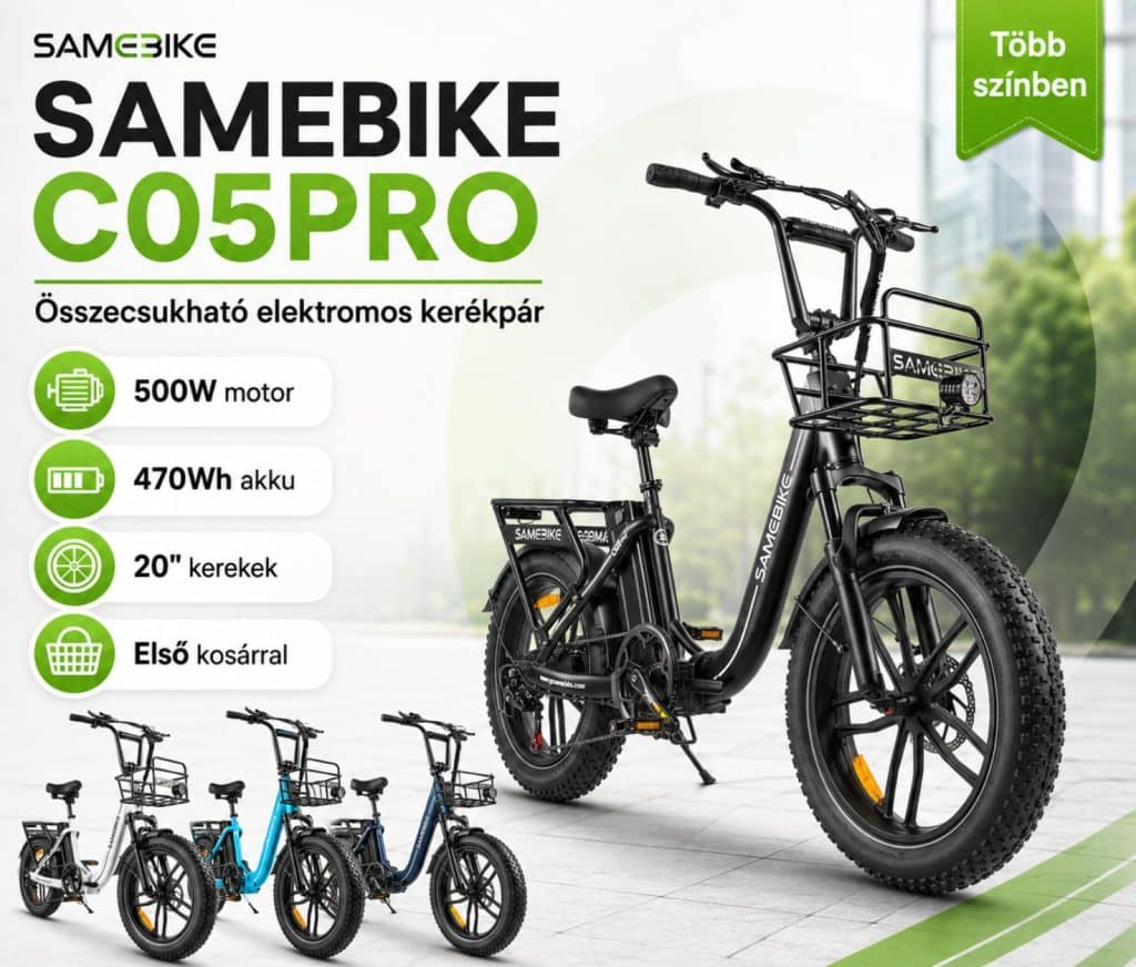 Samebike Elektromos Kerekpar C05pro