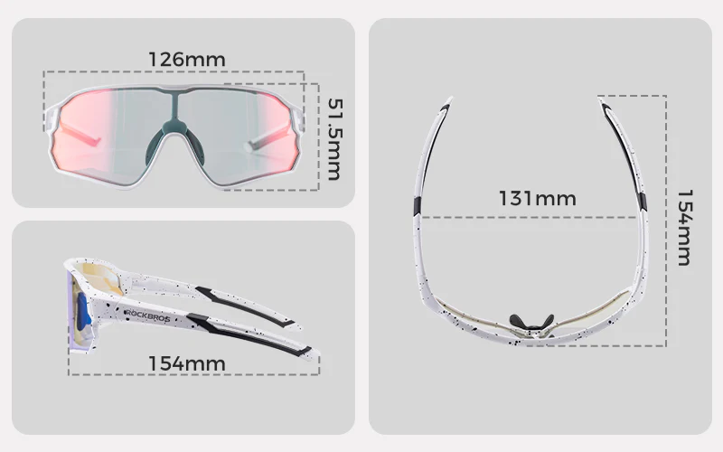 Selbsttönende Fahrradbrille für Kinder mit UV400 S 14da9a288d4c