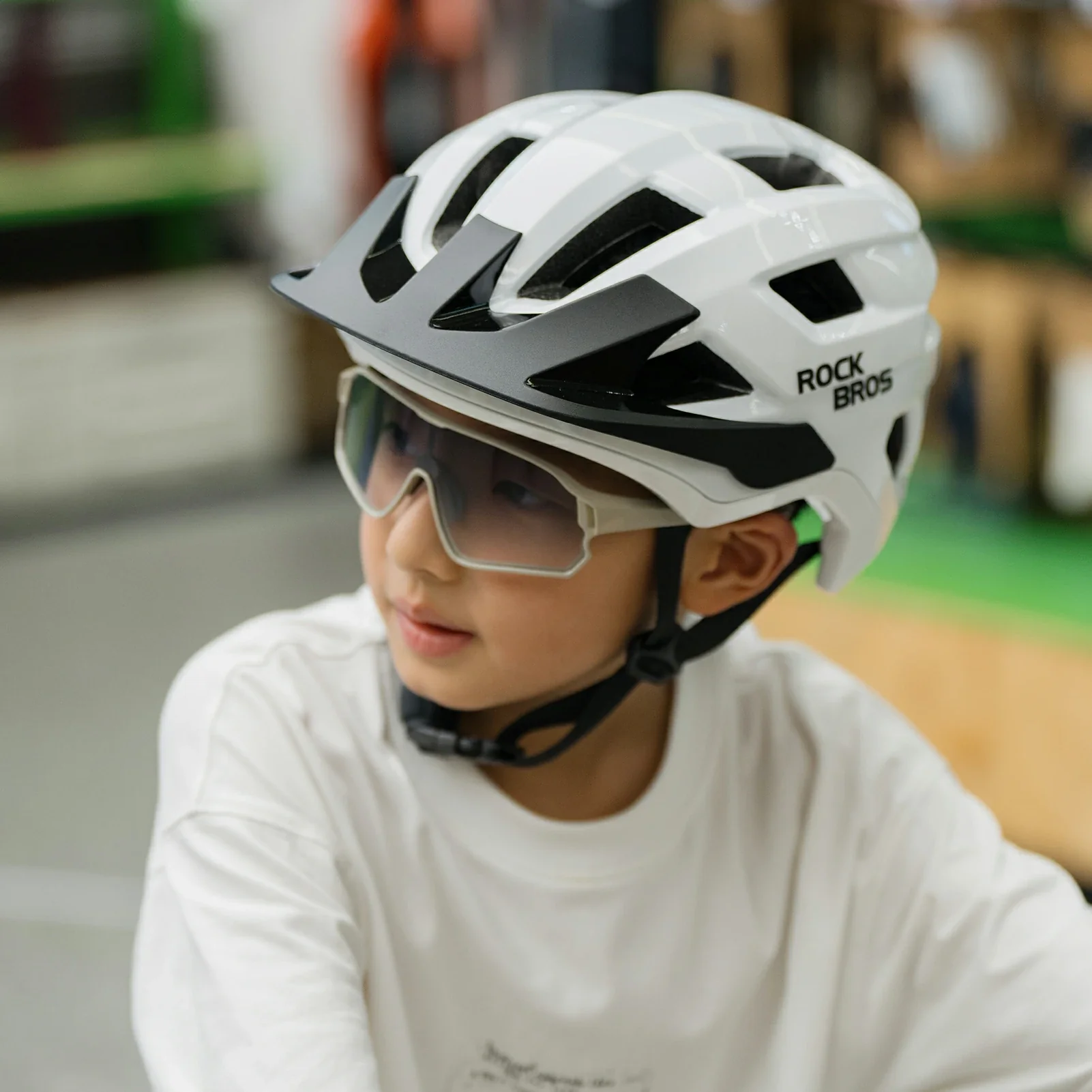 Selbsttönende Fahrradbrille für Kinder mit UV400 S 96cb06820eae