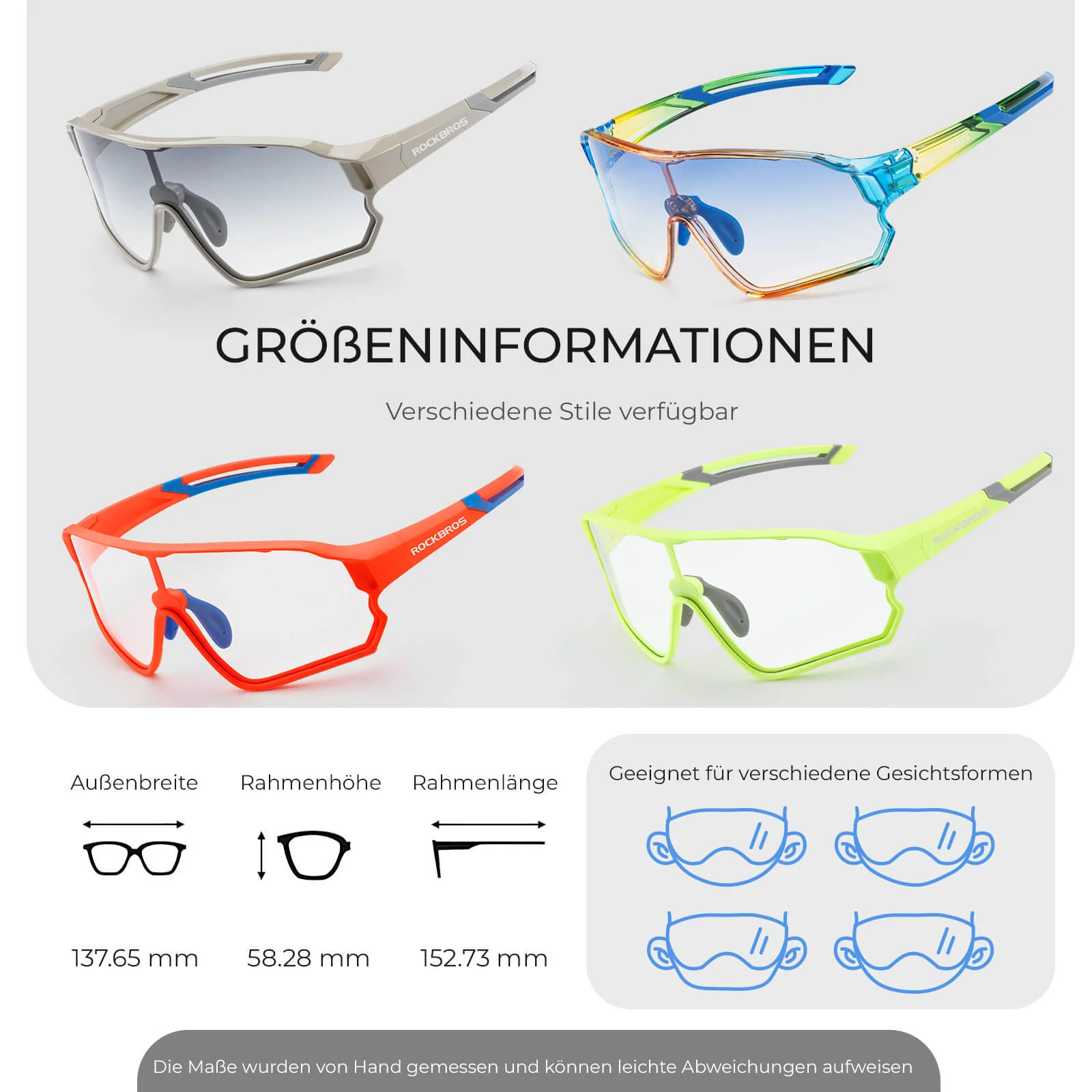 Selbsttönende Fahrradbrille für Kinder mit UV400 S ba49e6fca482