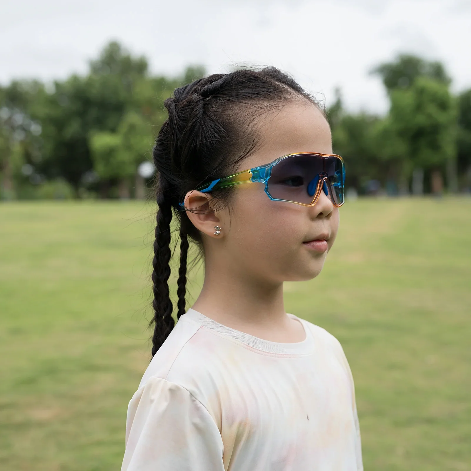 Selbsttönende Fahrradbrille für Kinder mit UV400 S ca7f0ff3ab2a
