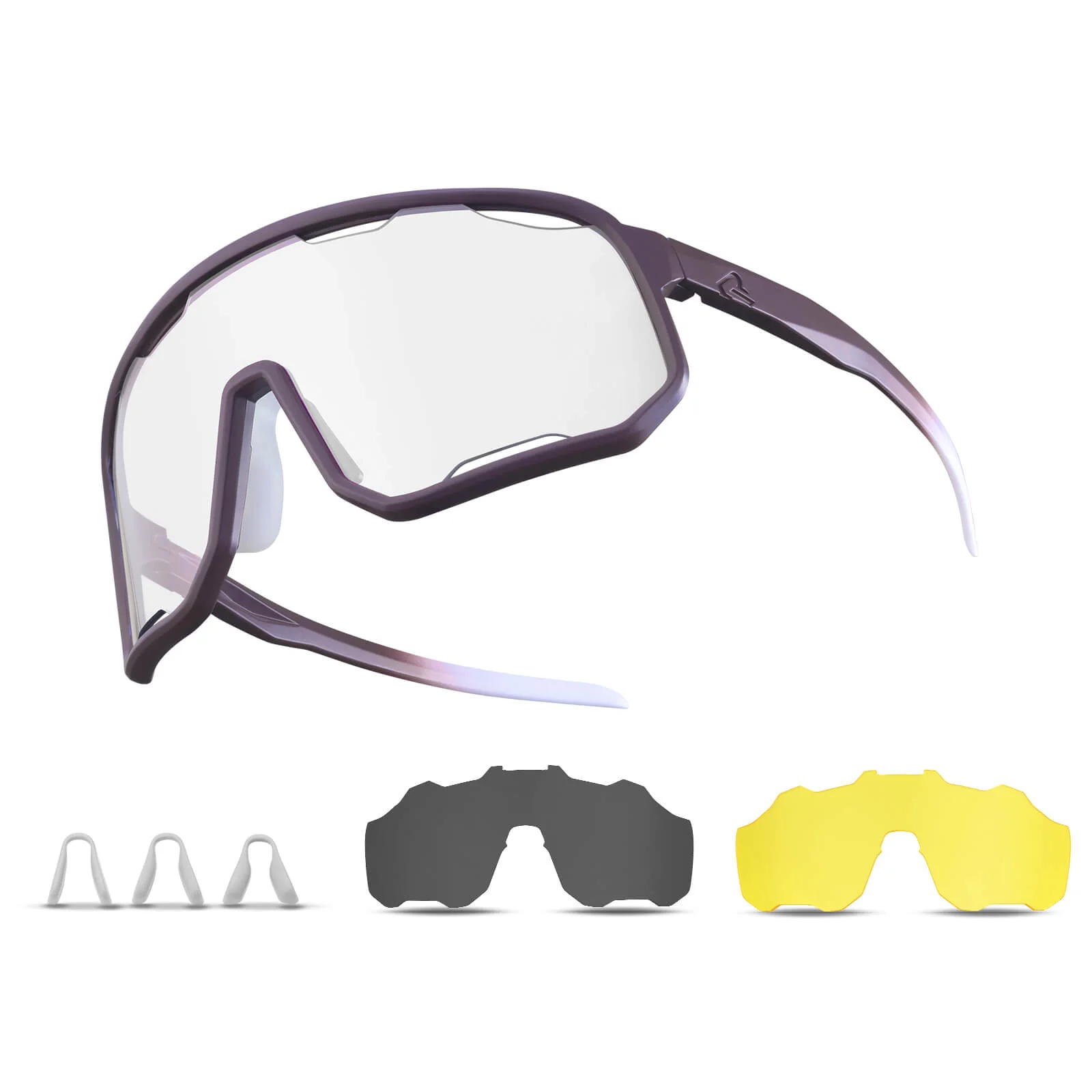 Selbsttönende Unisex Fahrradbrille mit Wechsel Nas 2fa99f7a62df