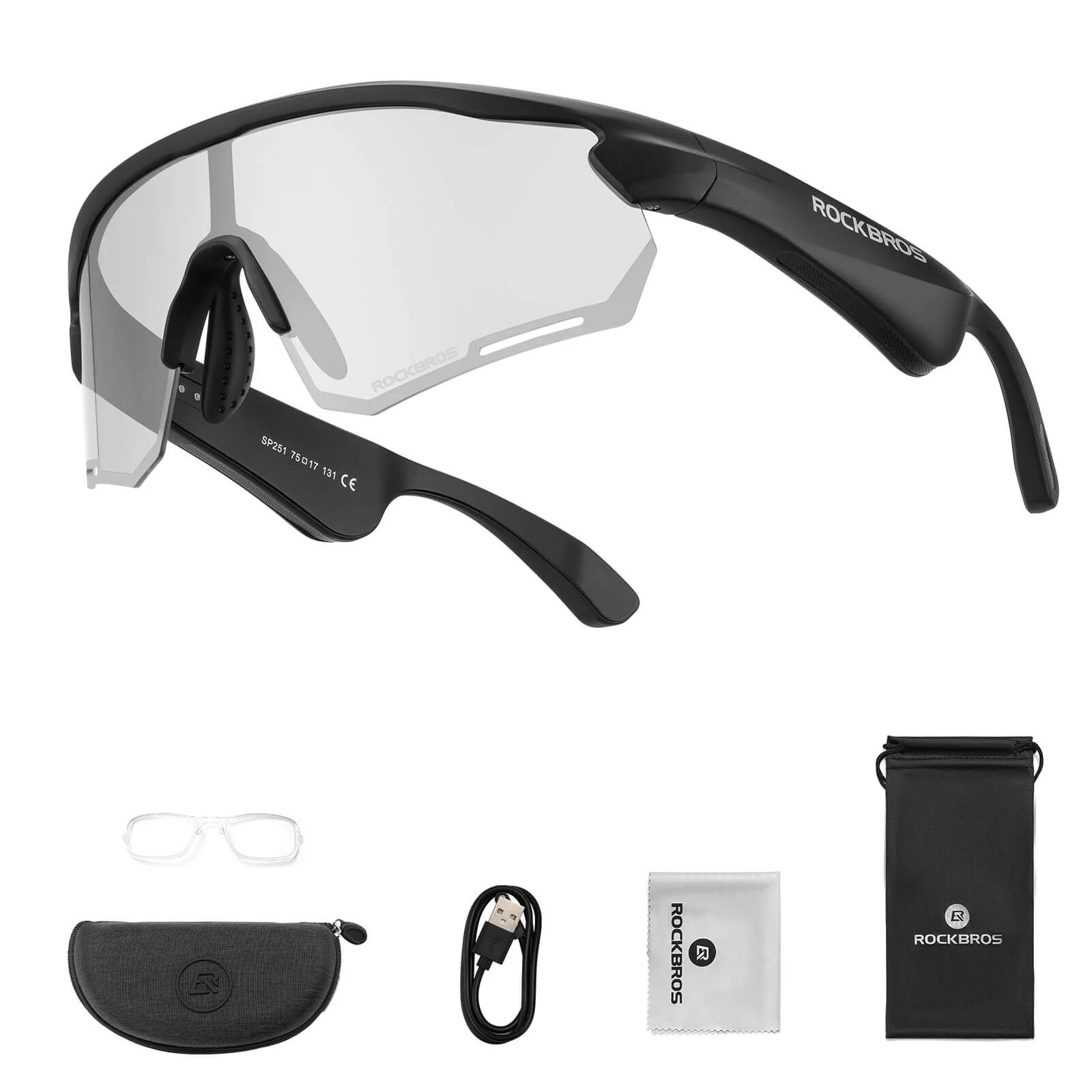Smarte Fahrradbrille mit Bluetooth  Elektronisch   1fadf24cf52a