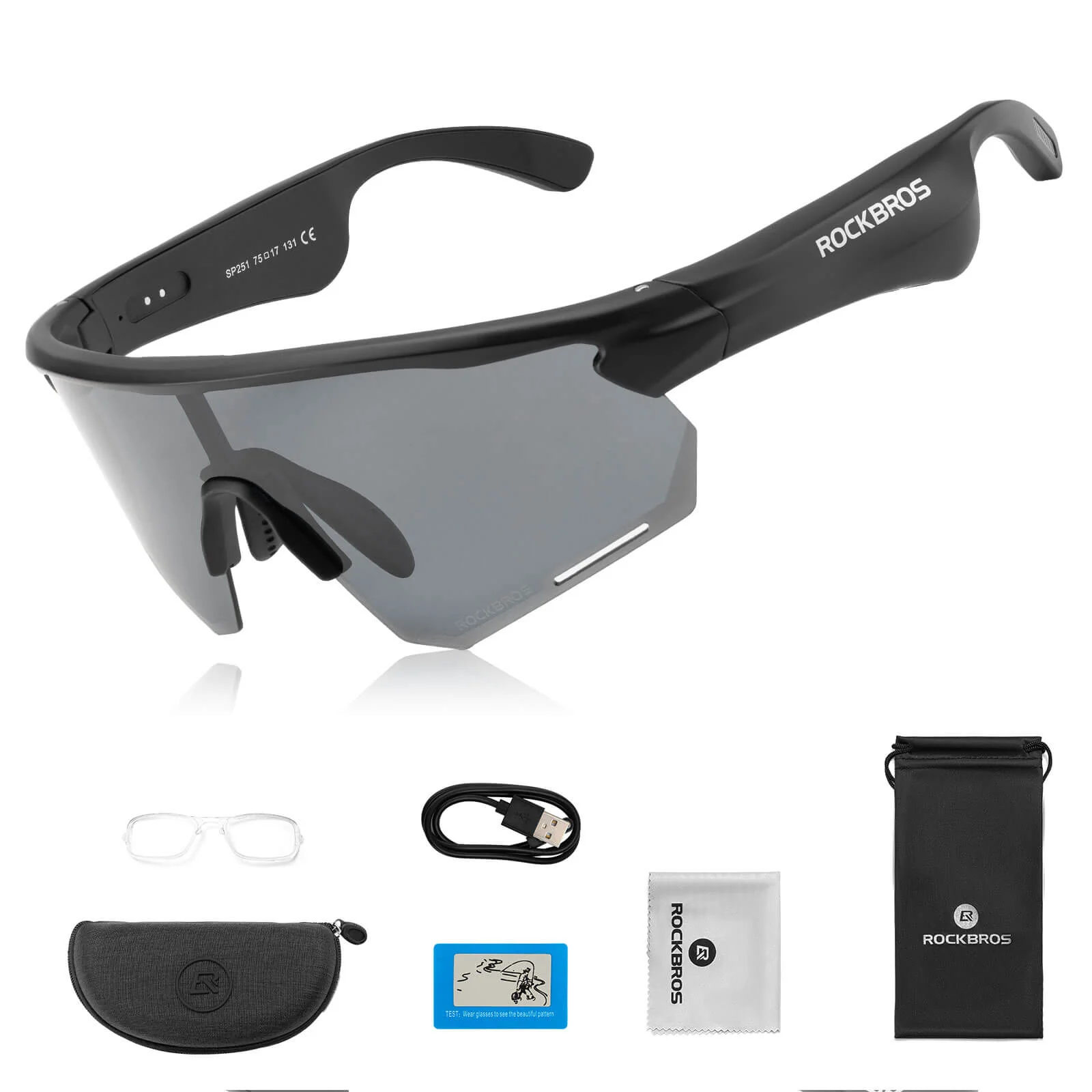 Smarte Fahrradbrille mit Bluetooth  Elektronisch   220459587e81