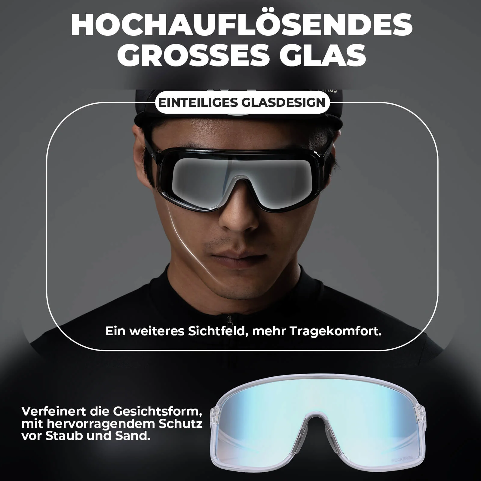 Sonnenbrille Selbsttönend UV400 Schutz   SHOWDOW S ae05dcf582d7