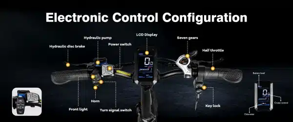 Victrip R5PRO Osszecsukhato Elektromos kerekpar 15