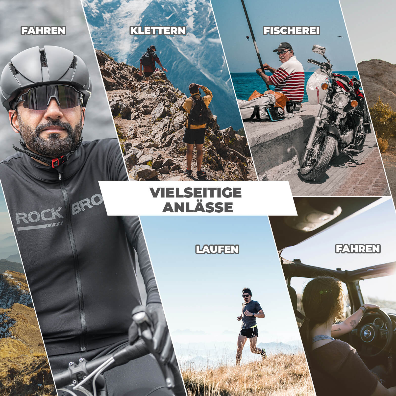Winddichte und Polarisierte Sportbrille  UV400  b9e7ace8afbe