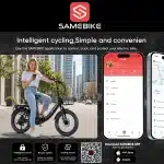 Samebike CY20PRO P Elektromos Kerekpar 008