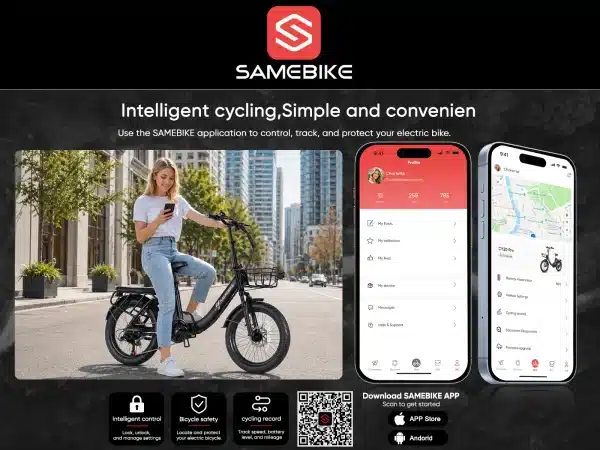 Samebike CY20PRO P Elektromos Kerekpar 008