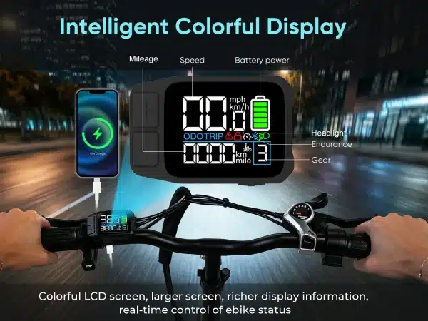 Samebike CY20PRO P Elektromos Kerekpar 009