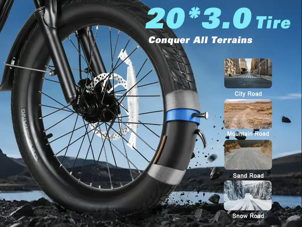 Samebike CY20PRO P Elektromos Kerekpar 011