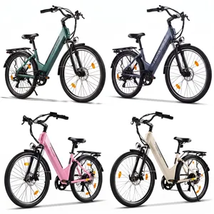 AVDL A32 Elektromos Kerékpár 26" Homok|Szürke|Zöld|Kék|Rózsaszín 460Wh