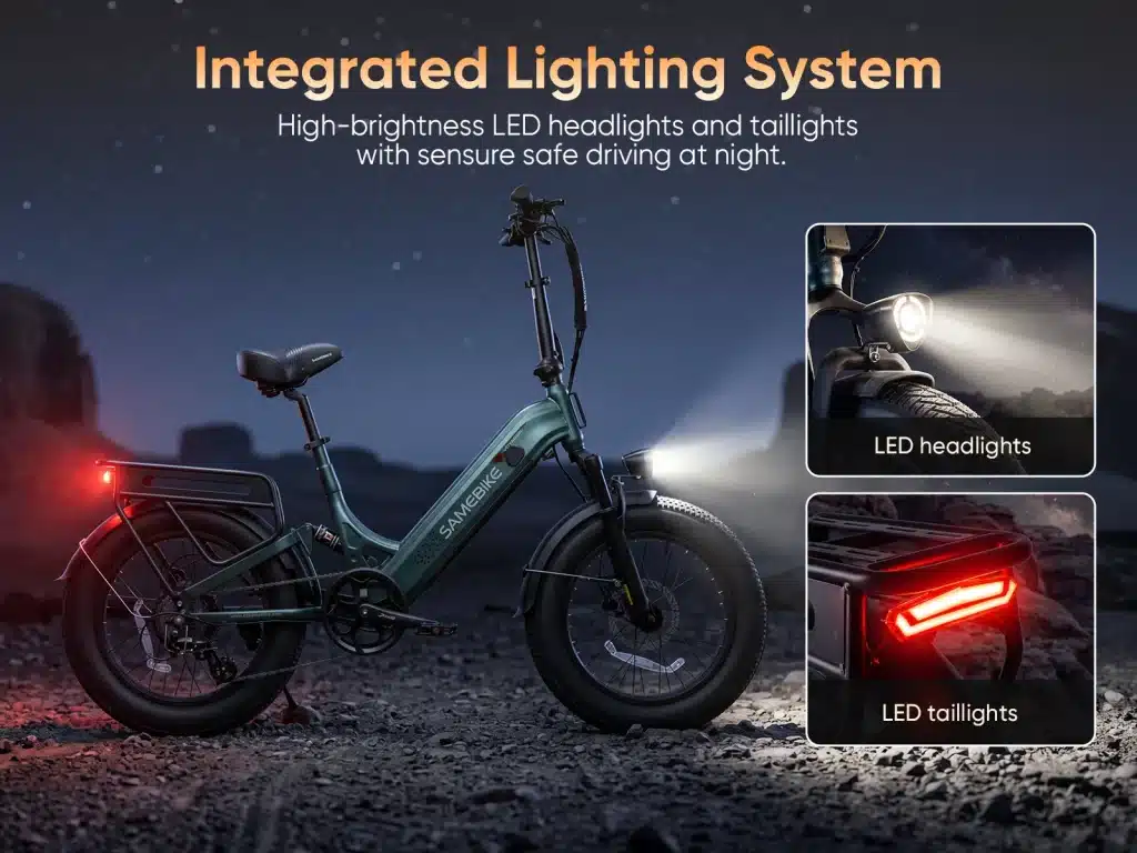 Samebike Voyager Elektromos Kerekpar 10