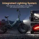 Samebike Voyager Elektromos Kerekpar 10