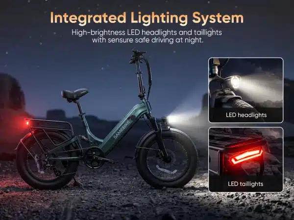 Samebike Voyager Elektromos Kerekpar 10