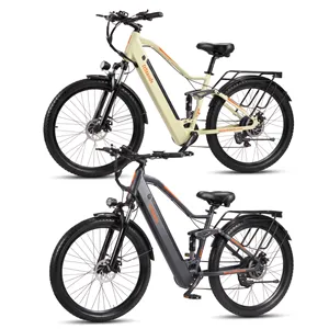 BURCHADA X27 Elektromos Kerékpár 27,5" Kék|Homokszín 840Wh