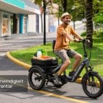 MOKWHEEL GRANITE Elektromos 3 Kereku Osszecsukhato Kerekpar 10