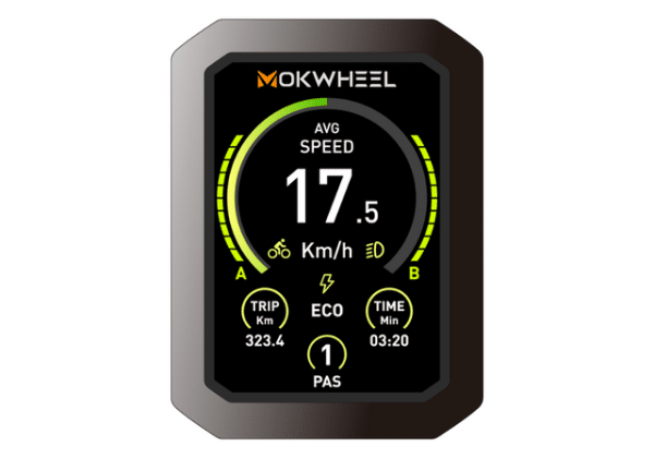 MOKWHEEL GRANITE Elektromos 3 Kereku Osszecsukhato Kerekpar 13